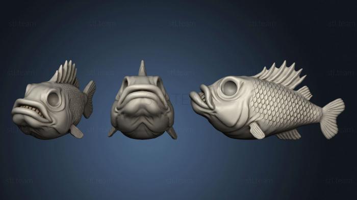 3D модель Рыба (1) (STL)
